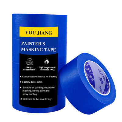 Hoogtemperatuur auto verf verf maskerende tape laag pak anti uv