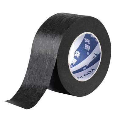 Rubber Glue Muurbescherming Zelfklevend Zwart Painter Crepe Paper Masking Tape