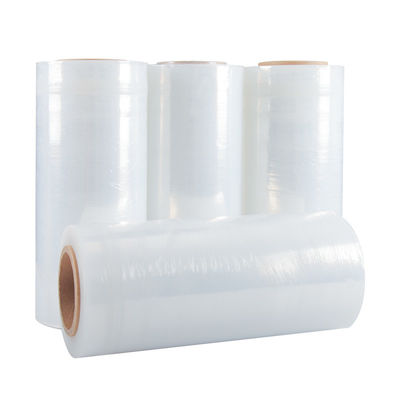 Custom Lldpe PE Stretch Film Wrap Roll Voor Palet Verpakking