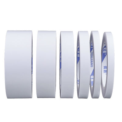 Hoge sterkte dubbelzijdig weefselband wit papier 72 mm