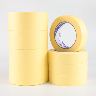 Sterke rubber lijm van hoge kwaliteit decoratieve crepe 2 inch algemene doeleinden maskerpapier tape