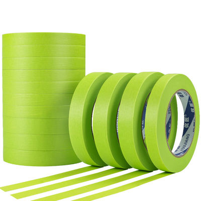 China Factory Groene maskerband Crepe papier maskerband