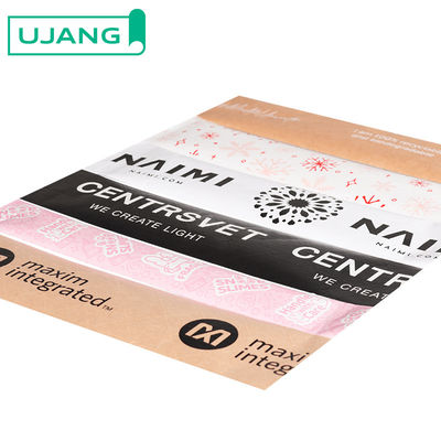 Biologisch afbreekbaar, milieuvriendelijk Kraftpapier Verpakkingsband Logo Tape Recycleerbaar Schrijfbaar Verpakkingsband Verzendband Voor Verzegeling