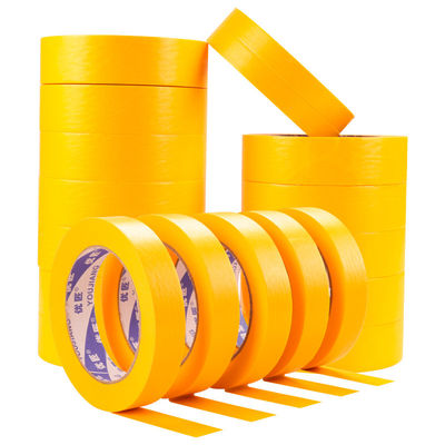 Herbruikbare Washi-maskerband voor moeilijke oppervlakken Kleurverdeling en meer Goudband Rijspapierband voor schilderen