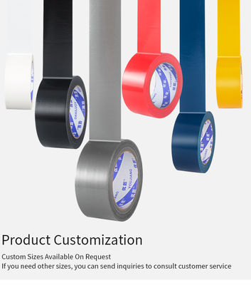 Helderrood bandje met rubberen kleefmiddel voor veelzijdig gebruik Decoratief bandje