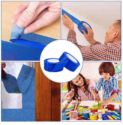 Blauw, zonder inspanning, professionele afwerking bereiken met verfband