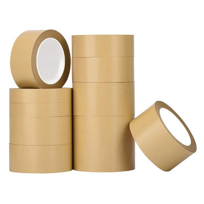 Warm gesmolten karton Afdichting Gummed Normale Custom Self Adhesive Kraft Paper Shipping Tape