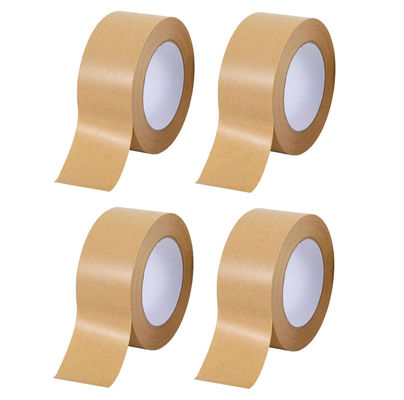 3' breedte kraftpapierband verpakkingsband versterkt met water geactiveerd gummiband