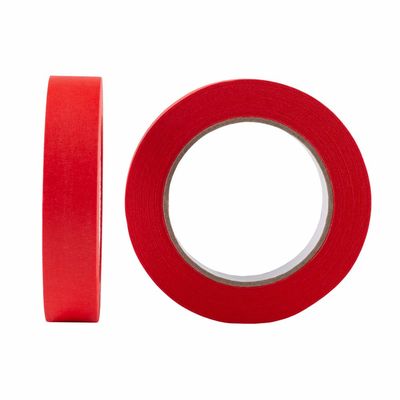 Rode verfband Washi papier kleefband voor het schilderen