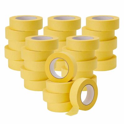 Sterk rubber lijm decoratieve crepe 50 mm beige algemene doeleinden maskerpapier tape