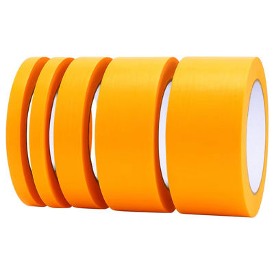 Groothandel Oranje Kleur Huisdecoratie Geel Papier Washi Tape Fabrikant