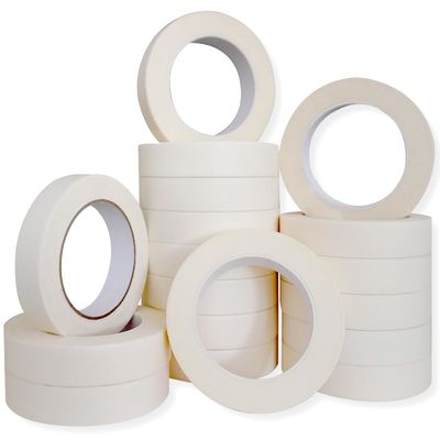 Witte decoratieve autospreeuw verf maskerband kunst schrijfbare maskerband