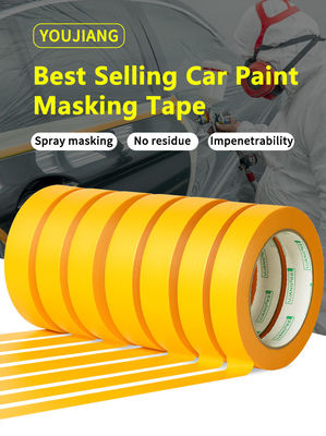 Rubber Glue Oranje Waterdicht Maskeren Geverfd Kleefpapier Washi Tape