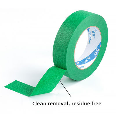 Persoonlijke grootte Sterk kleefmiddel Wandsproeiverf Vergrendeling Crepe-papierband