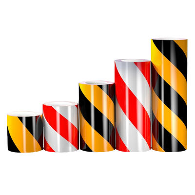 Waterdicht High Visibility Rood en Geel Industrieel Markeringsband Zwaargewicht Voorzichtigheidsvoorziening Reflectieve band Voor voertuigen Truck