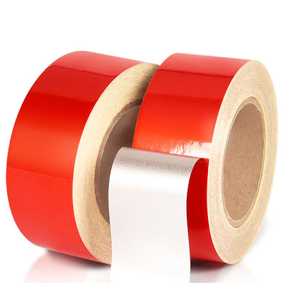 Markeringsband Custom Heavy Duty PVC vloerlijn Rood Parkeerplaats Zelfklevend Veiligheid Industrieel Waarschuwingsband