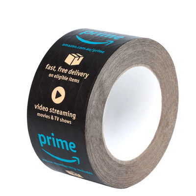 Eco Friendly Custom Logo Printed Self Adhesive Kraft Paper Tape Verpakkingsband