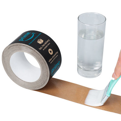 Hoogklevend karton afdichten Logo afdrukken Kleurrijk zelfklevend kraftpapier