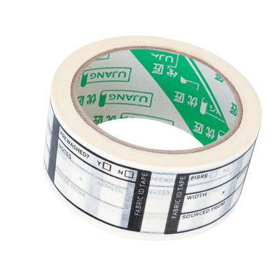 Gepersonaliseerde witte kleur maskerband Kleefpapierband voor gedrukte toepassingen