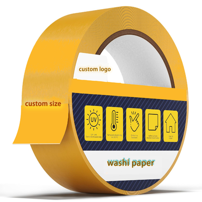 Geen residu Rubber Glue Waterdicht Jumbo Roll Washi Papier Maskerband